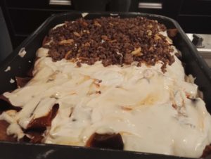 Fatteh de berenjenas (o Fattet Al-makdous)