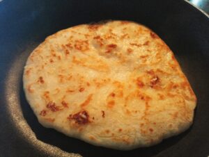 Pan Naan con masa madre